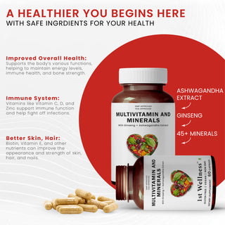 Multivitamin & Minerals (60 Capsules)