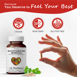 Multivitamin & Minerals (60 Capsules)